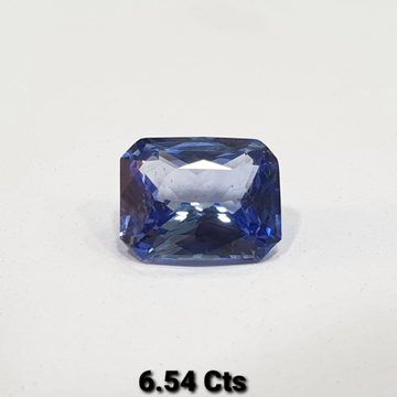 6.54ct Square Blue Sapphire-Neelam SG-S01 by 
