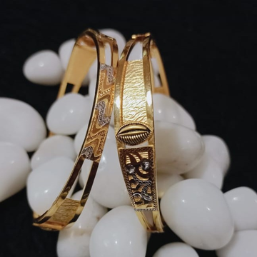 916 Gold Designer Copper Kadli by 