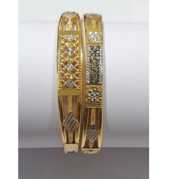 22KT Gold Hanmade Designer Copper Kadli by 