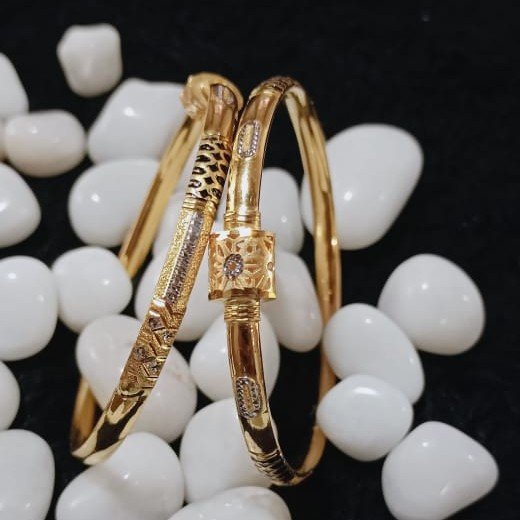 916 Gold Hallmarked Daily Wear Bangle