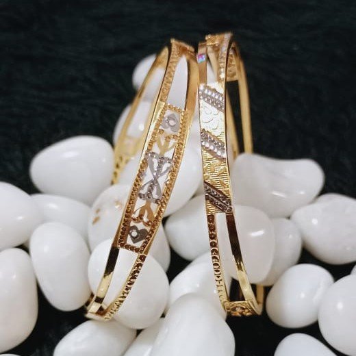 916 Gold Daily Wear Bangles