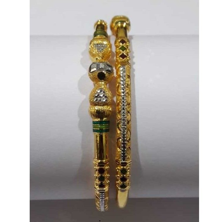 916 Gold Fancy pipe kadli